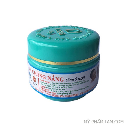 [Chính hãng] Kem dưỡng trắng da chống nắng WLEZA (hủ trần màu xanh).