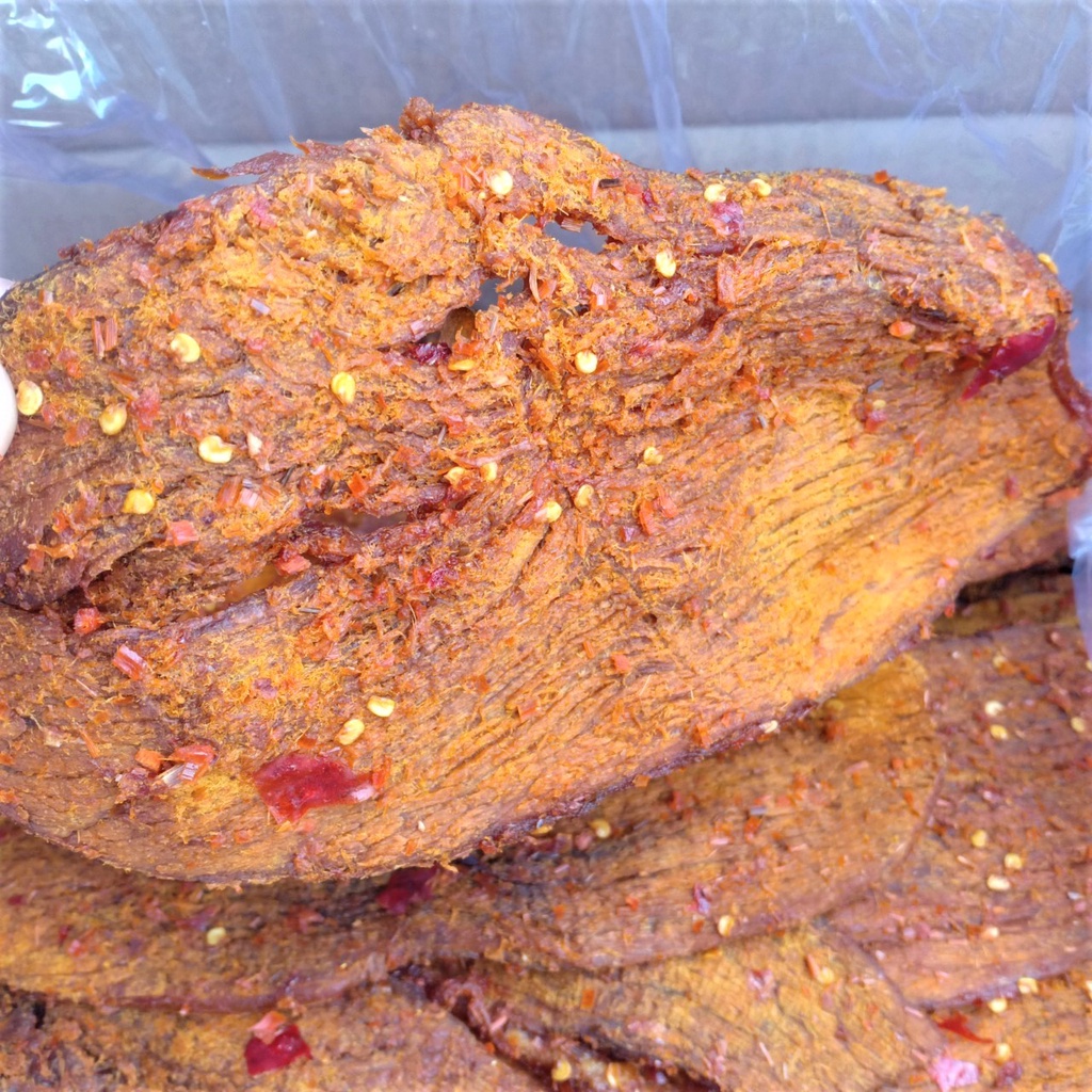 Gói 500g Khô Bò Miếng Vị Cà Ry Loại Ngon Cay