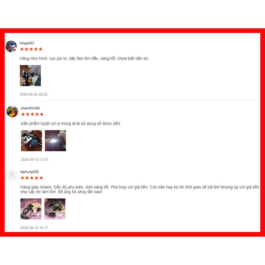 【Ready Stock】Đèn Pin Đội Đầu Siêu Sáng HIGH POWER HEADLAMP T6 Chính Hãng