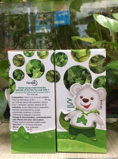 Combo 2 Siro Pectolvan Ivy lọ 100ml cho bé