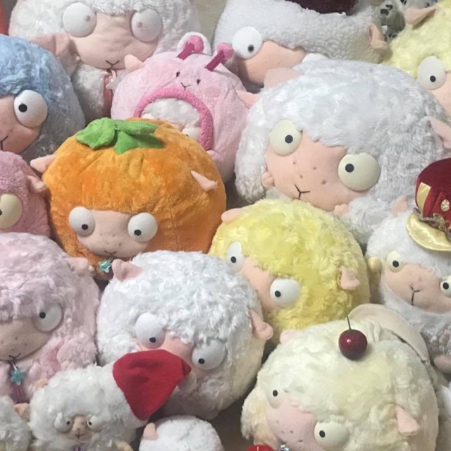 Gấu bông cừu si