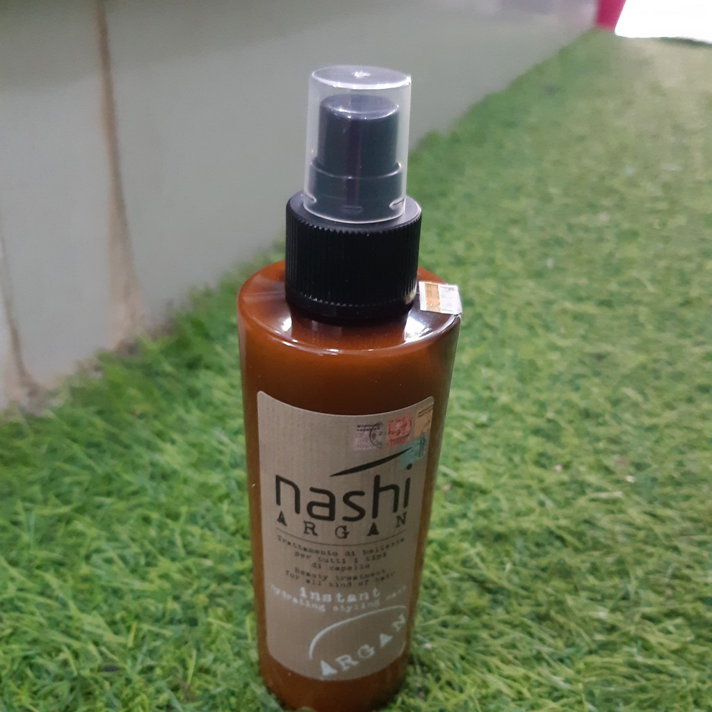 Combo Tinh dầu và Xịt dưỡng phục bồi Nashi Argan ( Italia)