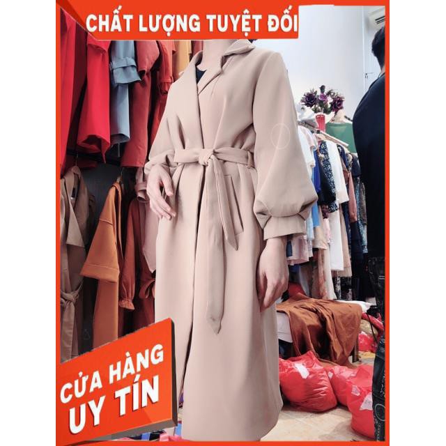 Áo mangto dáng dài