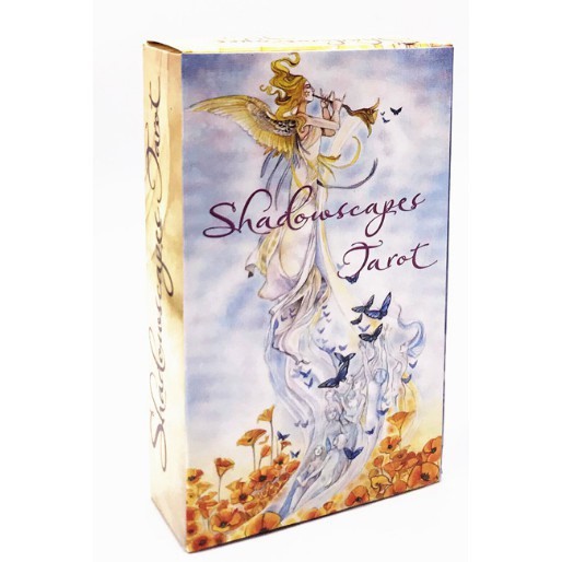 Bài Tarot Shadowscapes tặng đá thanh tẩy hoặc túi đựng bài hoặc khăn trải bài bói dự đoán chiêm tinh nghiên cứu thần bí