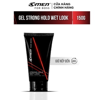 Gel Vuốt Tóc X-Men For Boss Gel STRONG HOLD WET LOOK 150G