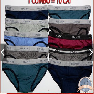 Combo 3 Quần sịp nam cotton co giãn 4 chiều