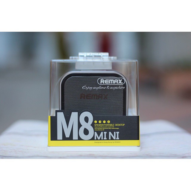 Loa bluetooth mini REMAX-M8 (Âm thanh trung thực , chất lượng cao)