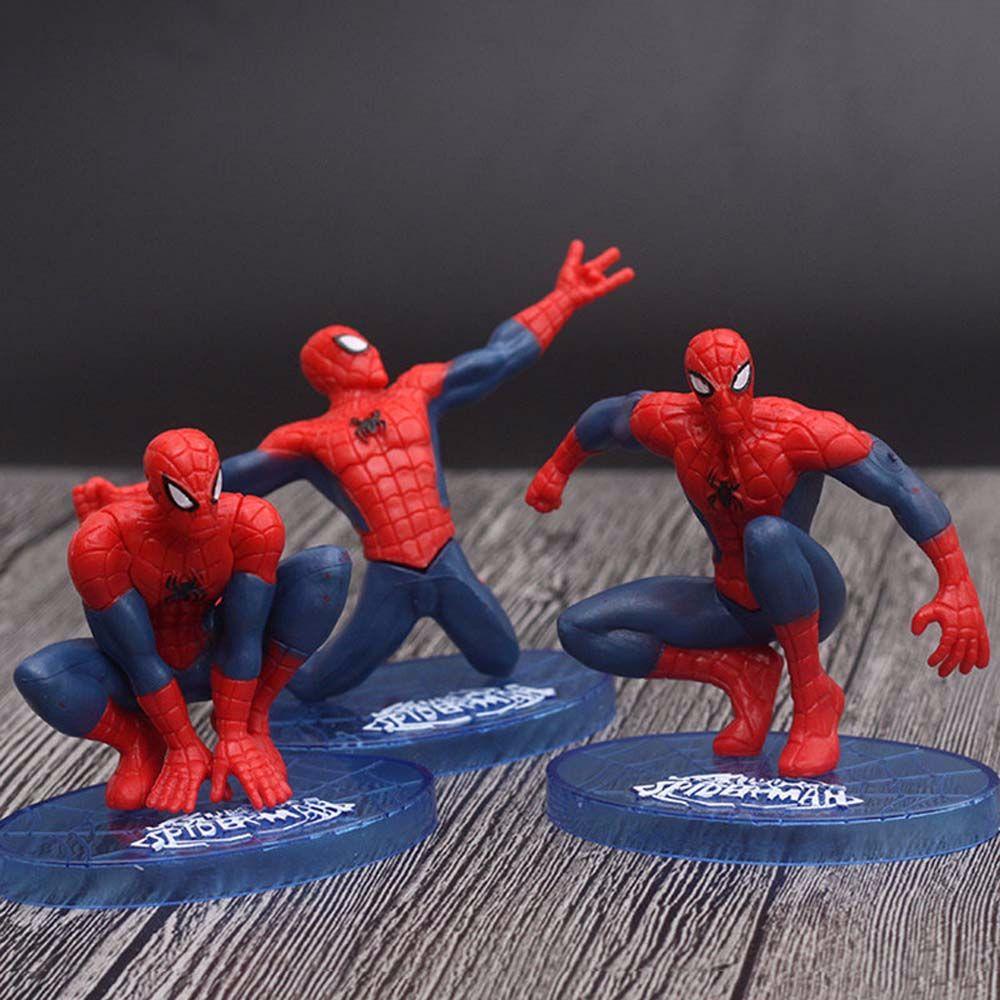 Mô Hình Nhân Vật Phim Hoạt Hình Avengers Trang Trí Bánh Kem