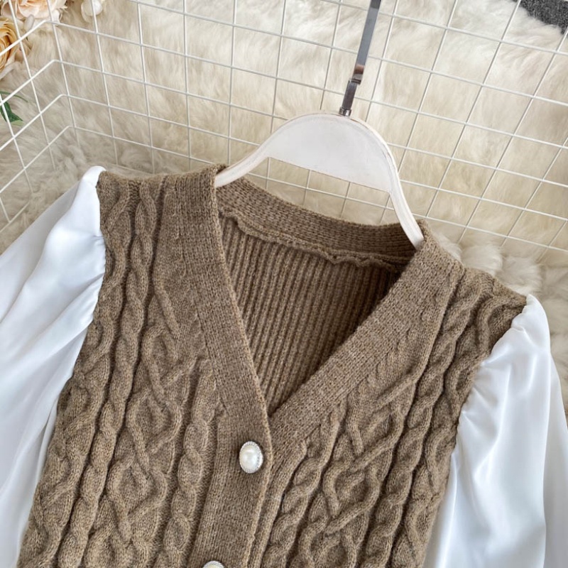 Áo Sweater Dài Tay Thiết Kế Mới Thời Trang Mùa Thu Theo Phong Cách Hàn Quốc Dành Cho Nữ