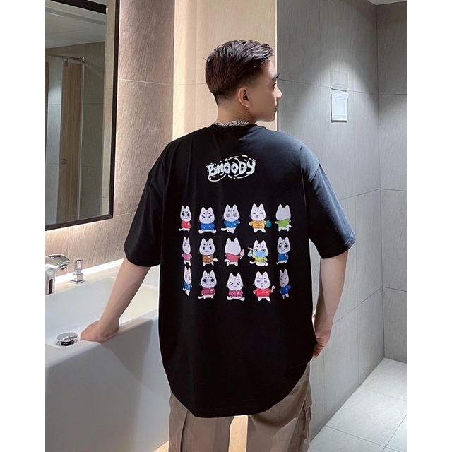 ÁO THUN CAO CẤP BRAND BMOODY ——- “EMOTION CAT”.