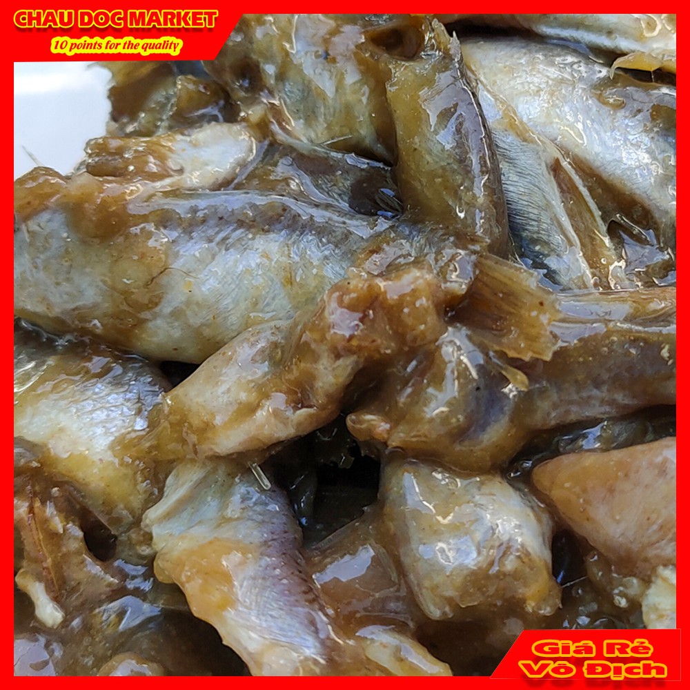 Mắm Cá Linh Châu Đốc  Hủ 500gr Thơm Ngon Loại 1 Giá Rẻ.