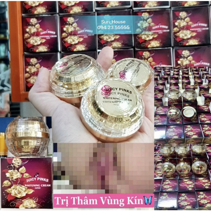 Kem hồng nhũ hoa và vùng kín Juicy Pink Japan (10ml) | BigBuy360 - bigbuy360.vn