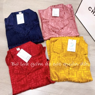Bộ lụa gấm cộc tay