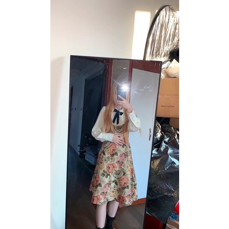 Set váy retro tiểu thư