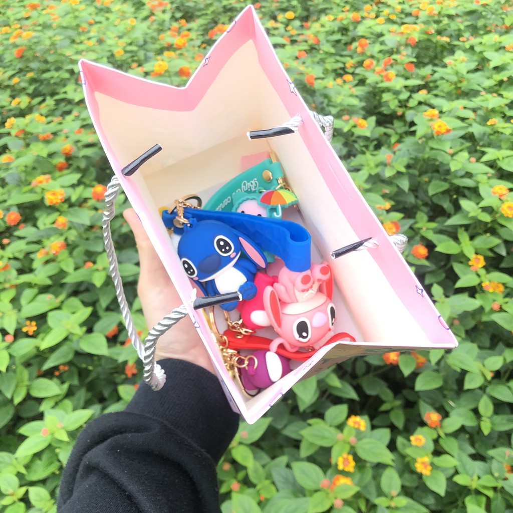 Túi giấy bìa cứng đa năng đưng đồ dùng học tập , trang sức tiện lợi handmade