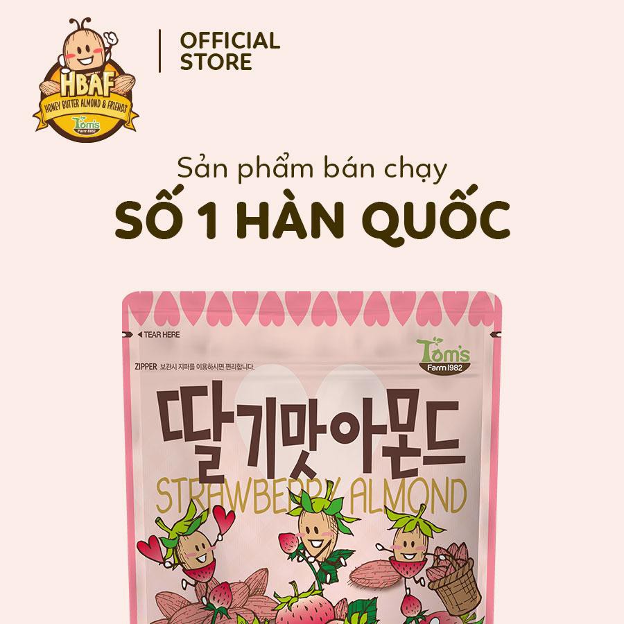 Hạnh nhân tẩm Dâu Tom's Farm 30g | BigBuy360 - bigbuy360.vn