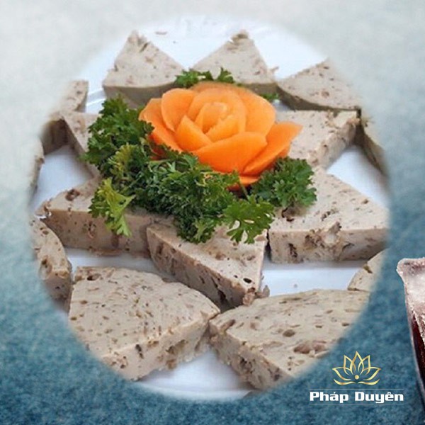 Thực phẩm chay - Giò Hoa Chay Ngon Sạch Không Chất Bảo Quản, Loại 500g