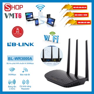 Bộ phát sóng wifi LB-LINK BL-WR3000A - Chính hãng bảo hành 12 tháng!