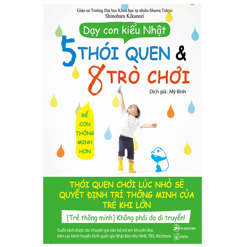 Sách Dạy Con Kiểu Nhật: 5 Thói Quen Và 8 Trò Chơi