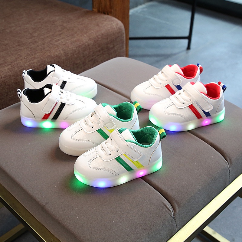 Giày Sneaker Có Đèn LED Phát Sáng Dành Cho Trẻ Em giày bé trai giày thể thao cho bé giày cho bé trai giày cho bé giày trẻ em giày thể thao bé gái giày thể thao bé trai giày tập đi cho bé gái giày tập đi cho bé trai