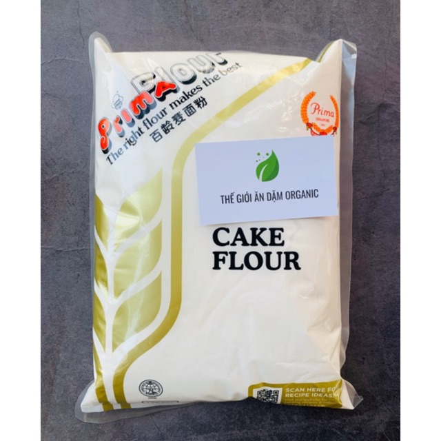 Bột mì Số 8 không tẩy trắng Cake Flour 1Kg