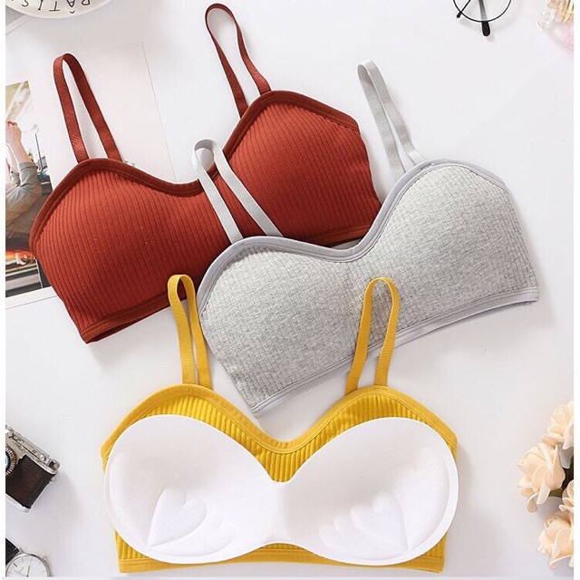 Áo bra ốc siêu hot . Bra ốc gân nhỏ rất rất là xinh, màu sắc bắt mắt và đặc biệt mặc cực kỳ thoải mái | BigBuy360 - bigbuy360.vn