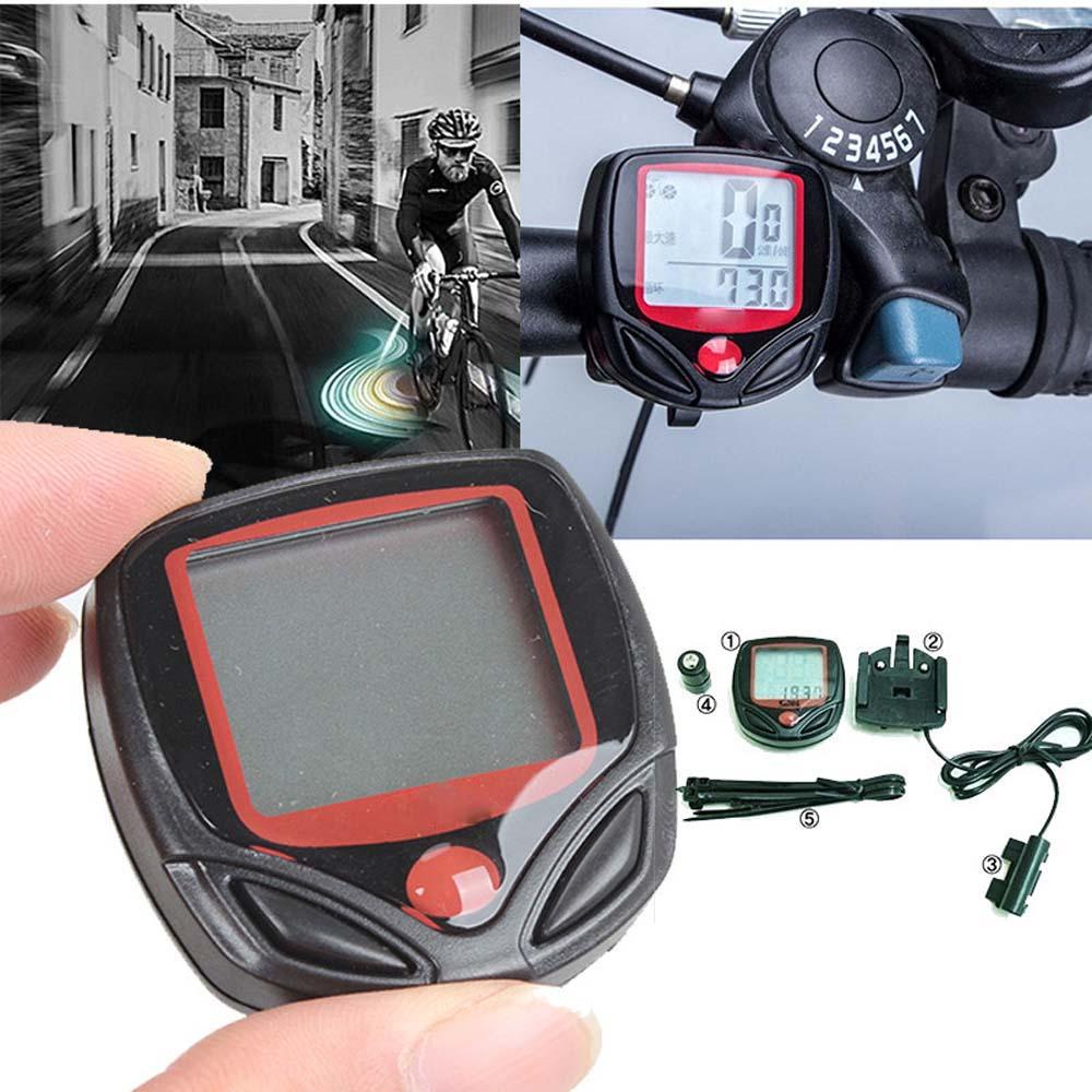 LANFY Đồng Hồ Đo Tốc Độ Chống Thấm Nước Cho Xe Đạp