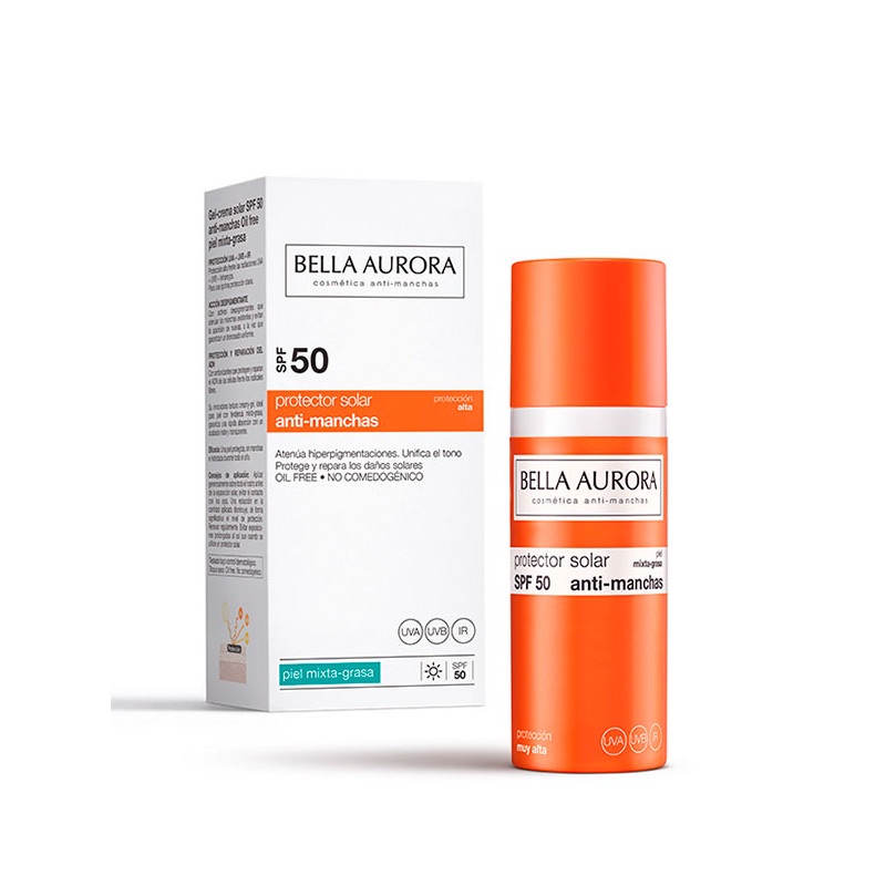 Kem Chống Nắng Ngừa Nám Cho Da Dầu, Hỗn Hợp Bella Aurora Dark Spot Sunscreen SPF50 Combination Oily Skin 50 | CHÍNH HÃNG