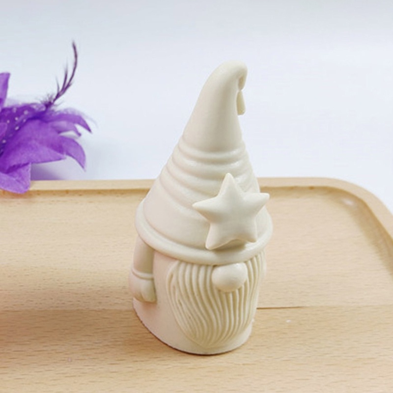 Khuôn Silicone Làm Bánh Hình Ông Già Noel 3D