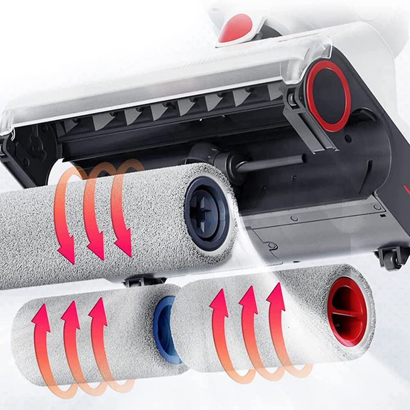 Chổi Lăn Và Màng Lọc Thay Thế Cho Máy Hút Bụi Roborock Dyad