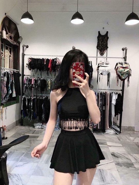 Bikini yếm tua rua