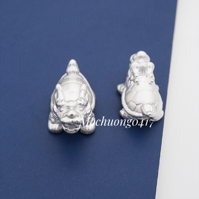 [GIÁ SỈ] Charm long quy bạc - Hàng bạc loại 1 siêu đẹp PH691