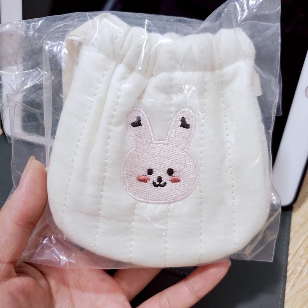 Túi đeo Đựng lì xì Tỏi đồ tránh vía Cho Bé Có Dây Hàng Loại 1 Thêu Họa Tiết Gấu Phong Cách Hàn Quốc