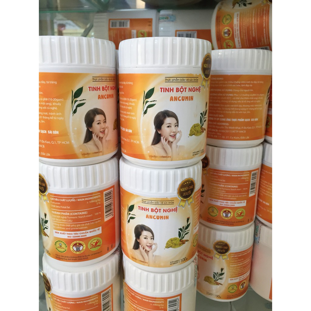 Tinh bột nghệ Ancumin 100gram