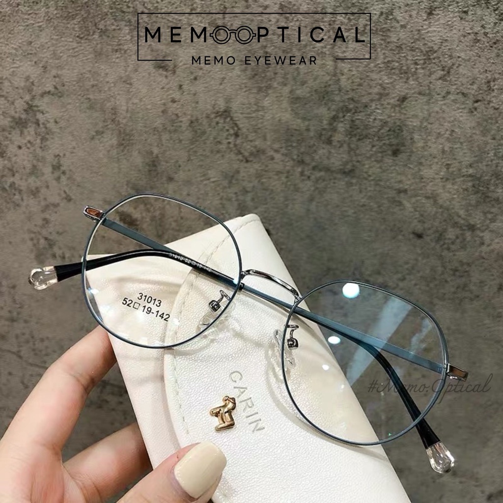 Gọng Kính Kim Loại Dáng Tròn Hàn Quốc Thời Trang  3123 Memo Optical