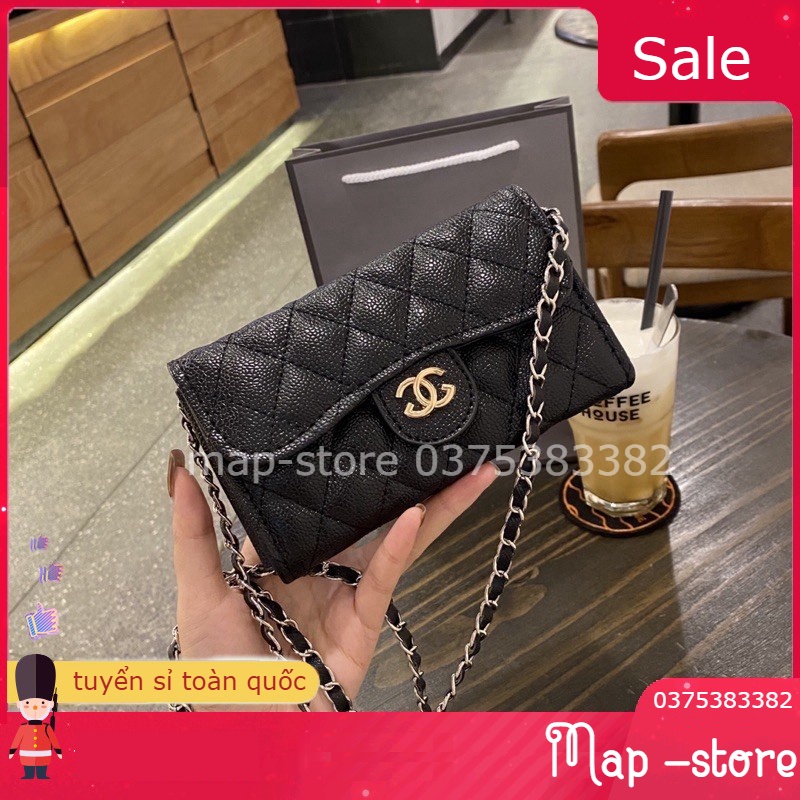 Ví cầm tay có thể đeo chéo tag x full hộp -MAP store tuyển sỉ toàn quốc