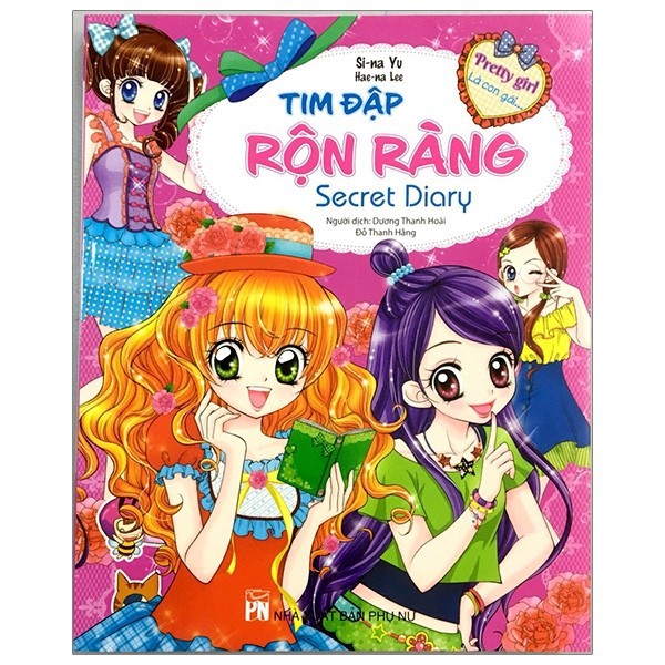 Sách - Pretty Girl - Tim Đập Rộn Ràng - Secret Diary