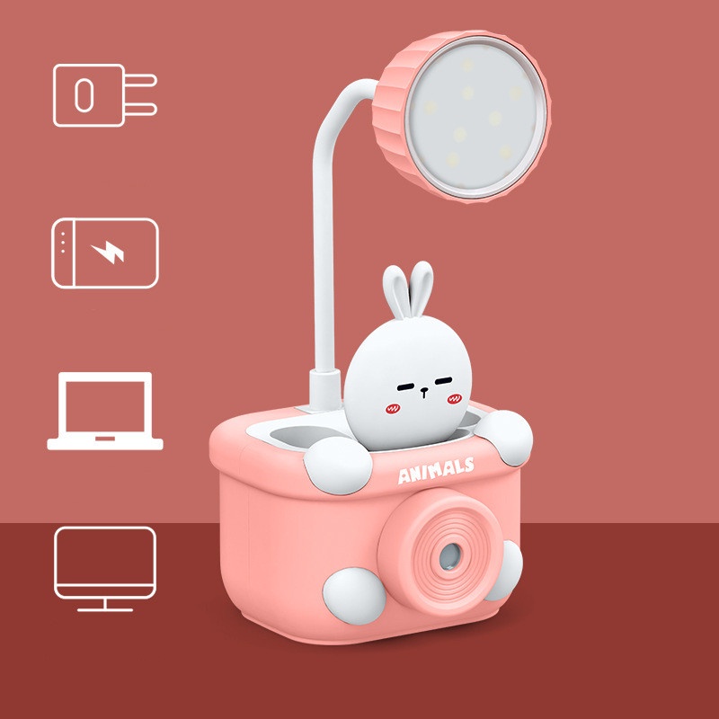 Đèn led đọc sách để bàn NEXTOOL kiểu dáng hoạt hình sạc usb cho học sinh