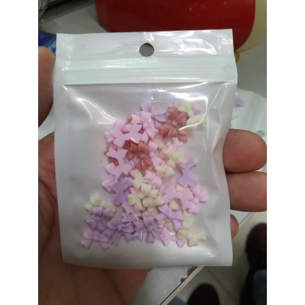 Cham  trang trí đính móng cute,đá dán móng