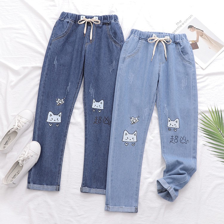 Quần Jean Baggy Mèo Xinh 735