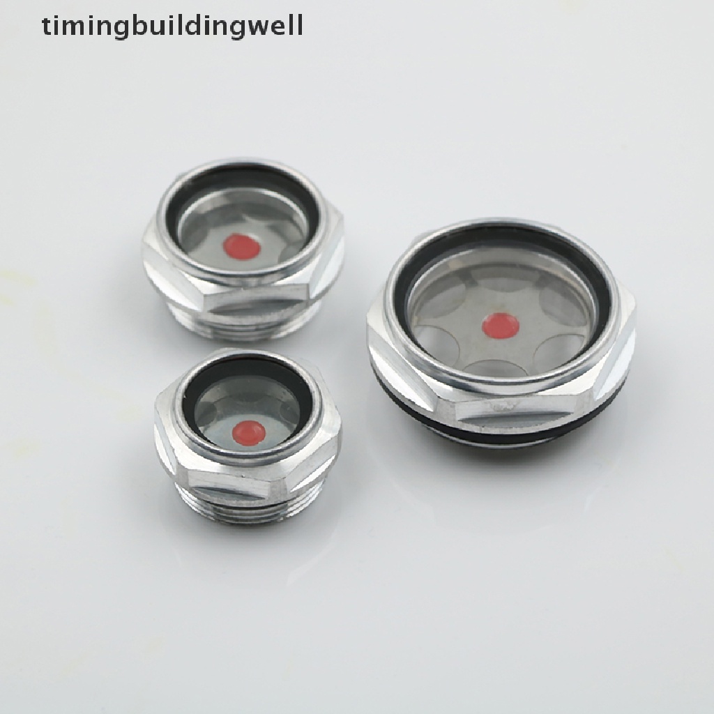 Kính thủy quan sát mức dầu máy nén khí ren gắn kim loại 16mm-48mm