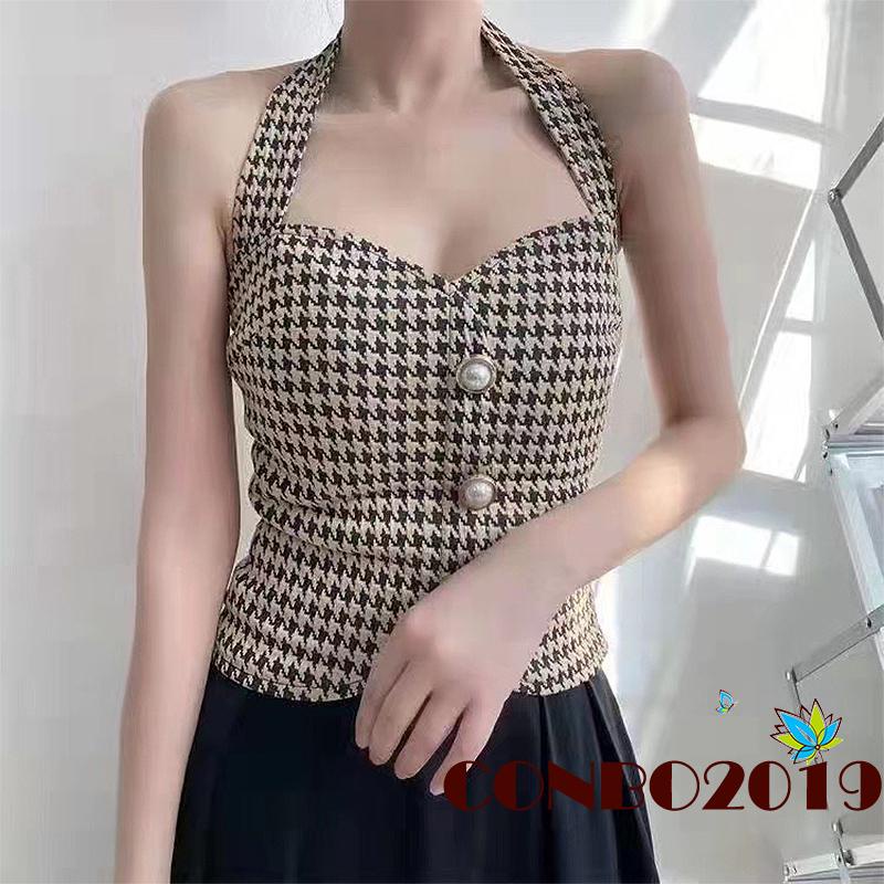 Áo nữ không tay cổ chữ V thời trang quyến rũ