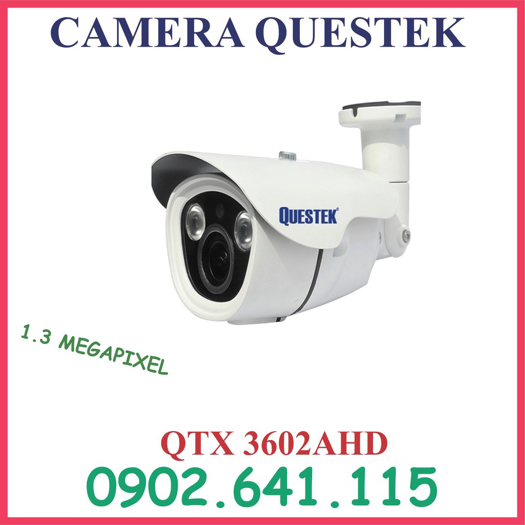 CAMERA QUESTEK 1.3MP QTX 3602AHD