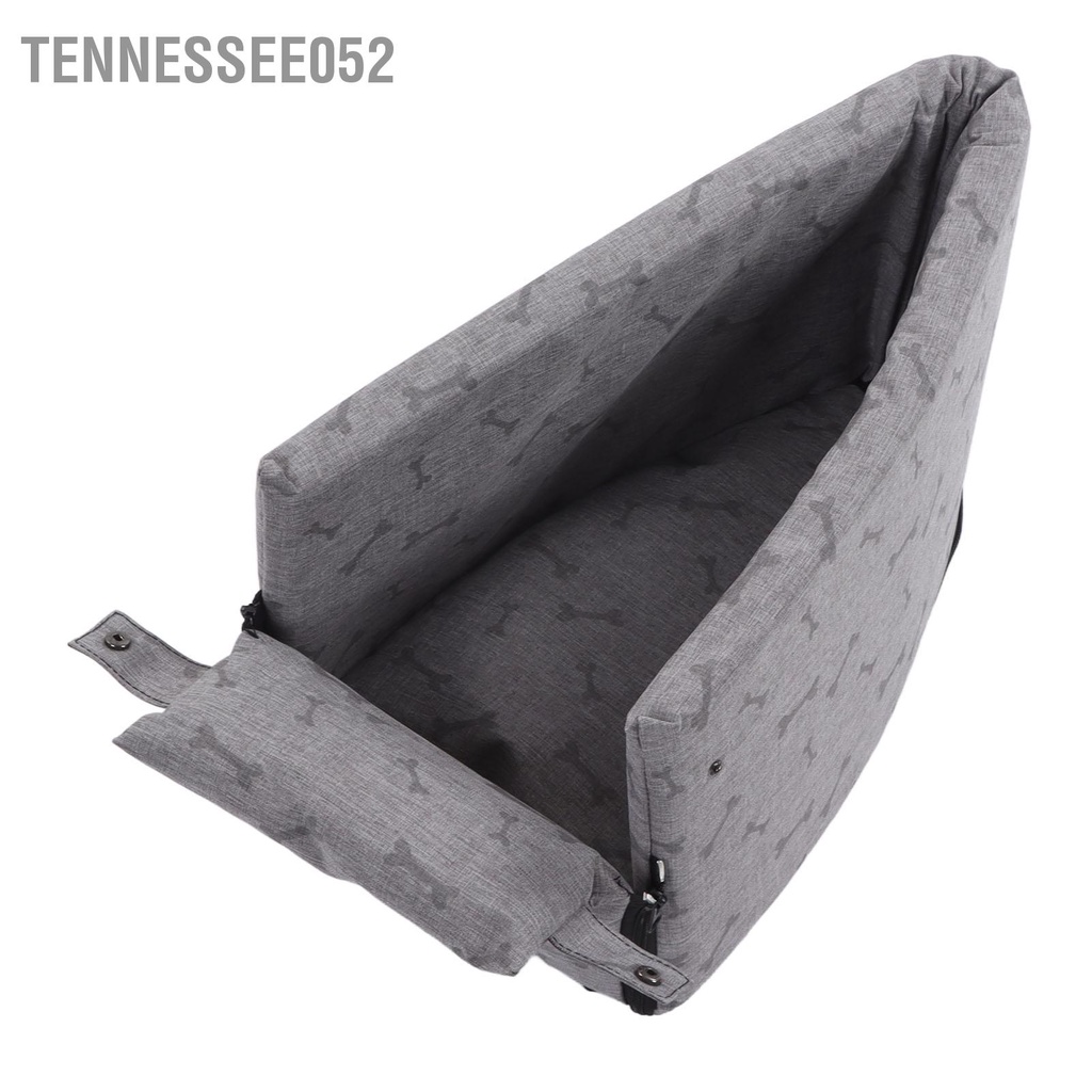 Tennessee052 Chỗ ngồi trên xe hơi của Pet Nest Thoải mái có thể gập lại dễ dàng Vệ sinh Ghế an toàn cho thú cưng đệm bên trong chó nhỏ Mèo