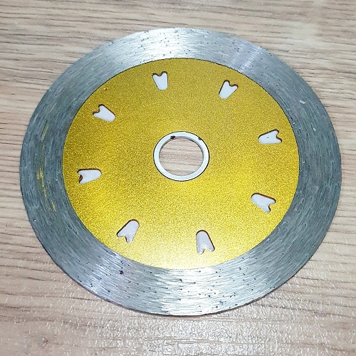 Dụng Cụ Cưa Cắt Lưỡi Kim Cương Phụ Kiện Máy Cầm Tay Dĩa Liền Cắt Ướt Đường Kính 11Cm
