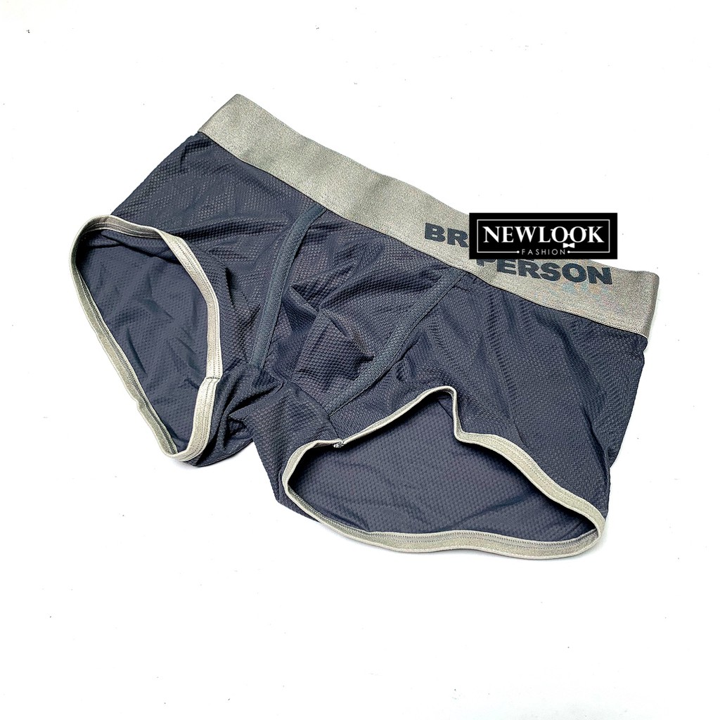 ★  QUẦN LÓT NAM SỊP ĐÙI BOXER THUN LẠNH CÓ VÂN CO GIÃN 4 CHIỀU BẢNG LƯNG QUẦN DẬP CHỮ THỜI TRANG CAO CẤP