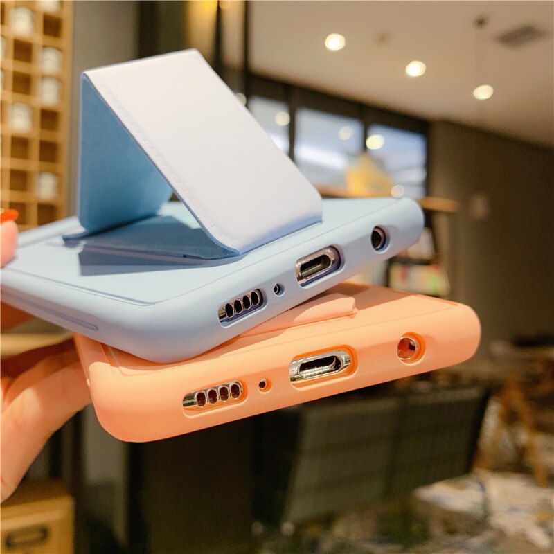Bao Da Điện Thoại Có Dây Gài Cho samsung galaxy note 20 ultra s10 s21 ultra plus Ốp