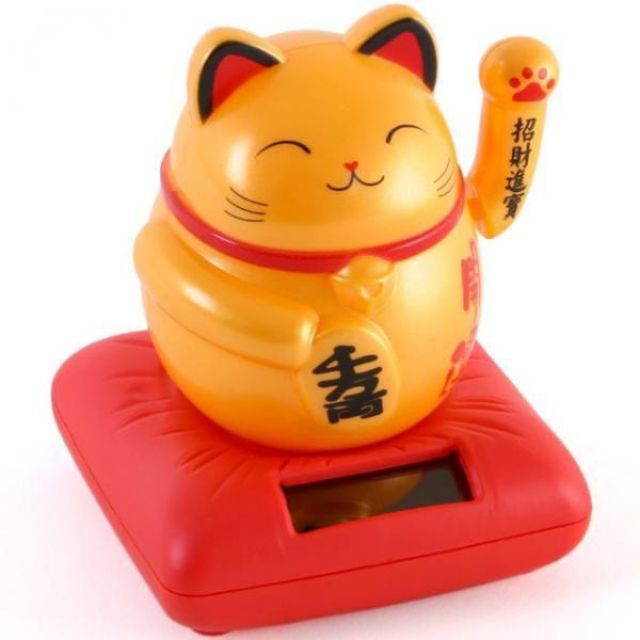 MÈO VẪY TAY MAY MẮN (PIN NĂNG LƯỢNG),,