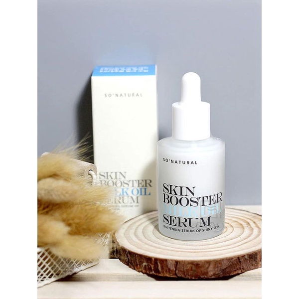 Serum Sữa Dưỡng Trắng Milk Oil So Natural Skin Booster 30ml
