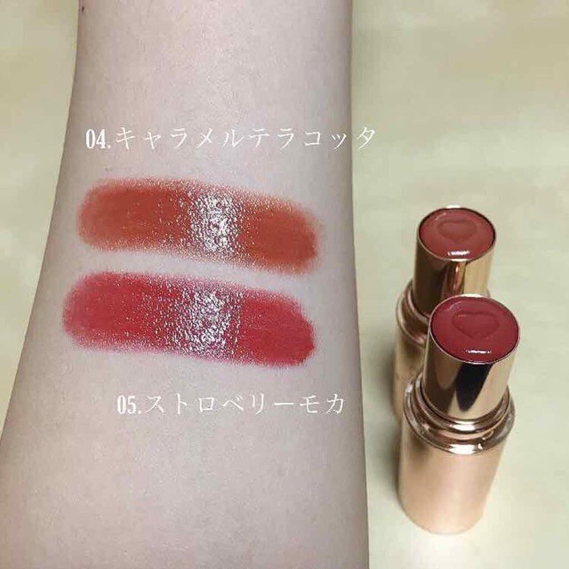 [Tặng kèm gương] Màu 05 - 04 - 03 Son Canmake Melty Luminous Rouge ( son nội địa nhật bản )